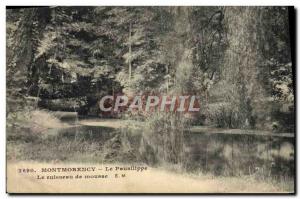 Old Postcard Montmorency Posillipo Stream Foam