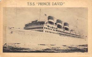 TSS Prince David Canadian National SS Ship 1937 