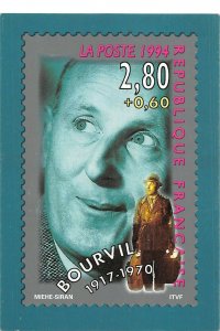 US3723 De la Scene a l'Ecran Bourvil 1917-1970 Stamp La Poste 1994