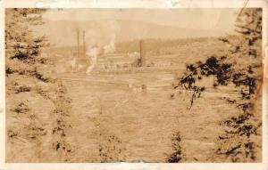 Denver Colorado ? Factory Birdseye View Real Photo Antique Postcard K98920