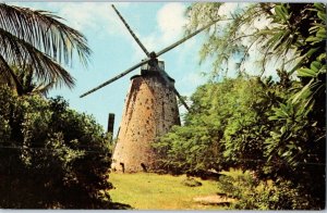 Old Mill at Morgan Lewis Barbados West Indies Postcard
