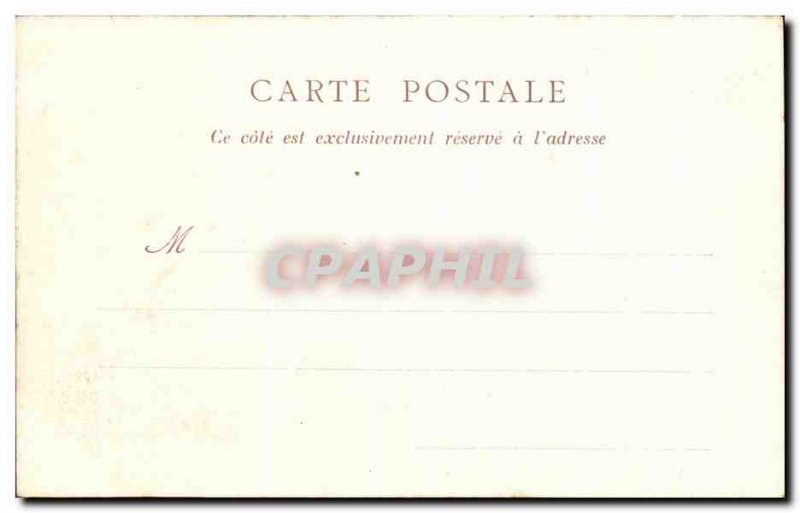 Old Postcard Angers University Palace