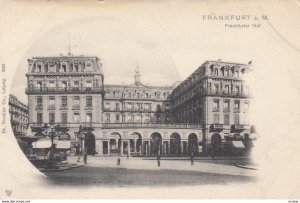 FRANKFURT A. M., Germany, 1890s ; Hof