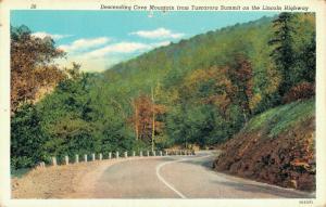 USA Descending Cove Mountain from Tuscarora Summit on the Lincoln Highway 02.00