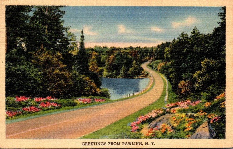 New York Greetings From Pawling 1940