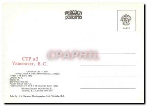 Postcard Modern Trolley Coach # 2131