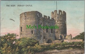 Worcestershire Postcard - Dudley Castle, The Keep  RS36864