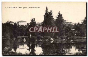 Old Postcard Valencia Park Jouvet A room d & # 39eau