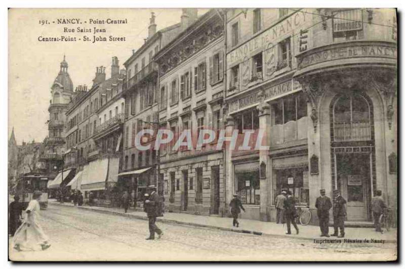 Old Postcard Point Central Bank Nancy Rue Saint Jean