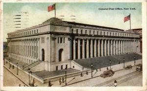 CPA AK General Post Office NEW YORK CITY USA (790225)