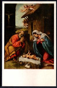 The Nativity,Lotto,Painting