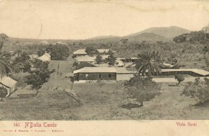 PC CPA ANGOLA / PORTUGAL, N'DALLA TANDO, VISTA GERAL, VINTAGE POSTCARD (b13322)