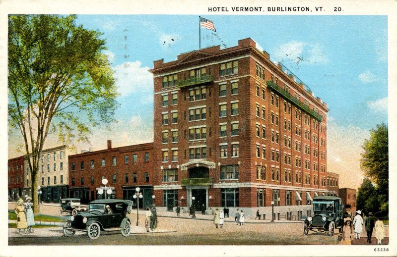 VT - Burlington. Hotel Vermont