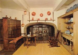 uk34120 the kitchen lindisfarne castle  uk