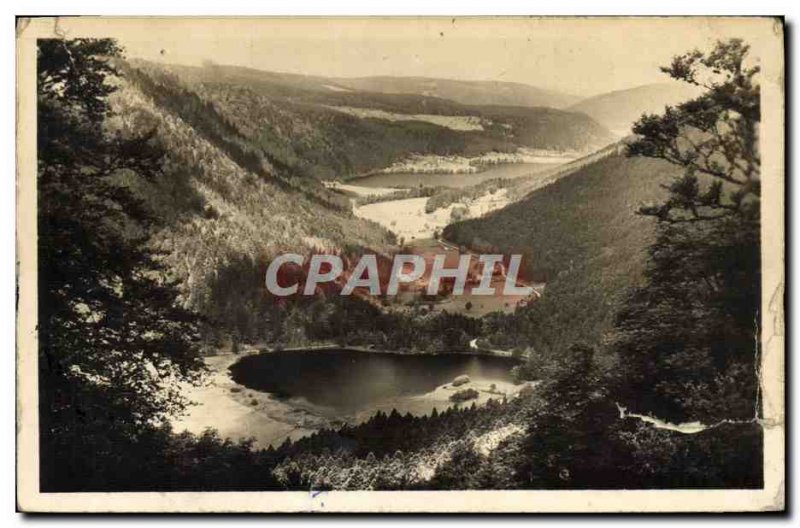 Old Postcard Gerardmer Around The Lakes Valley