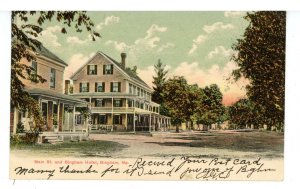 ME - Bingham. Main Street & Bingham Hotel