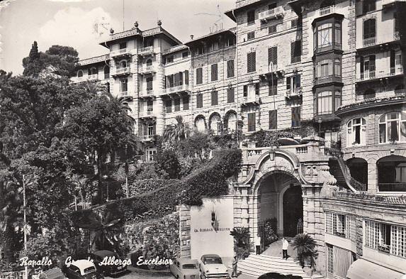 Genoa Rapallo's Grand Hotel Excelsior 1963 Hotel Cancel