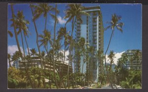 Hawall - The new Waikiki Tower of the Reef Hotel pm1981 Chrome