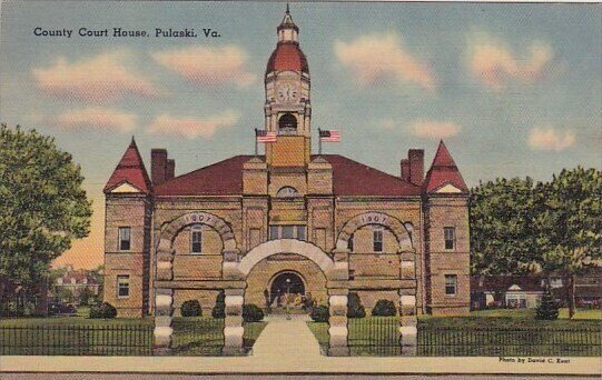 County Court House Pulaski Virginia