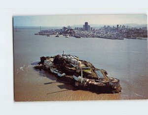 Postcard Alcatraz Island San Francisco California USA