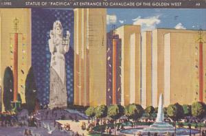 Golden Gate International Expo San Francisco Pacifica Statue 1939