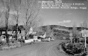 Frenchglen Oregon Bureau Of Fishery Wildlife Real Photo Antique Postcard K27124