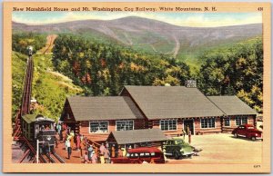 Marshfield House Mt. Washington Cog Railway White Mts. New Hampshire NH Postcard
