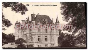 Old Postcard Chateau De Fournil