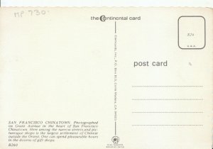 America Postcard - San Francisco - Chinatown - Grant Avenue - Ref 19069A