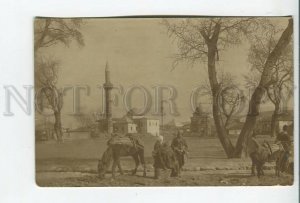 460784 WWI Greece Turkey Mosques Photo German Field Mail Vintage