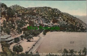 Pakistan Postcard -Officers Club & Soldiers Football Ground, Cherat Hill RS34502