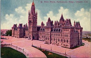 Canada Ottawa Parlaiment Buildings Main Block