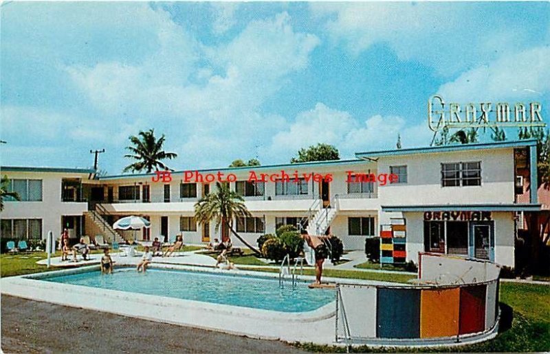 FL, Fort Lauderdale, Florida, Graymar Aparments, Swimming Pool,Dexter No 24197-B 