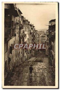 Old Postcard Nice Alpes Maritimes Old Street