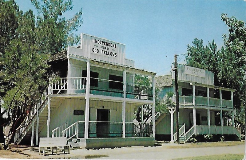 Bakersfield California Pioneer Village Odd Fellows Lodge  & Fraternal Hall