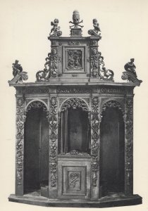 Varenna Church Confessional Italian Real Photo Postcard