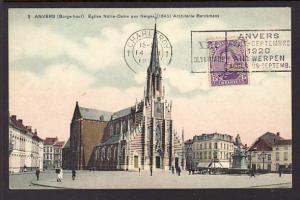 Notre Dame Antwerp Belgium Postcard 5394