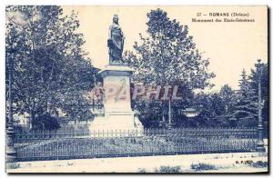 Romans sur Isere - Monument of States General - Old Postcard