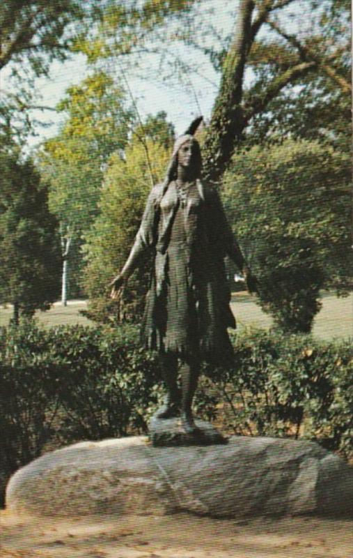 Virginia Jamestown Pocahontas Statue