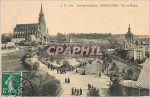 Old Postcard About Rouen Bonsecours Plateau View