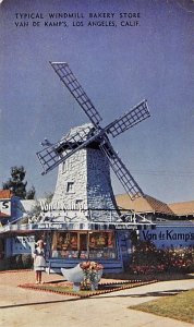 Windmill Bakery Store Van De Kamp's Los Angeles California  