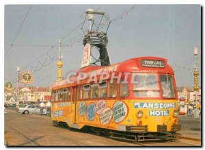 Postcard Modern Brush Railcoach 634 in year all over advertising livery at th...