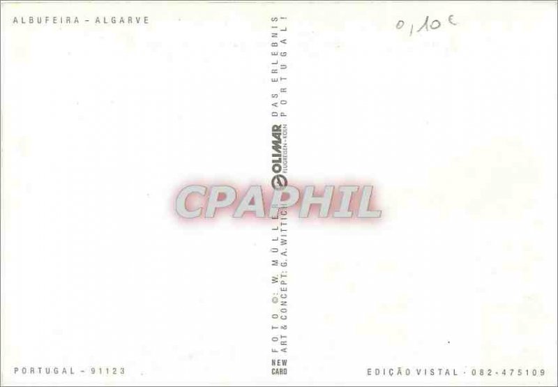 Postcard Modern Albufeira Portugal