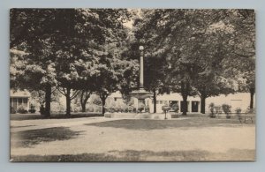 Loudonville Ohio Central Park Vintage Postcard 