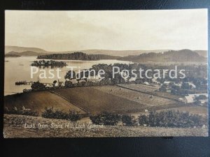 Vintage PC - Luss from Stone Hill, Loch Lomond