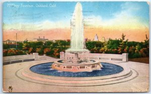 M-62773 McElroy Fountain Oakland California