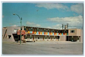 Ogallala Nebraska NE Postcard Paradise Motel Roadside c1950's Unposted Vintage