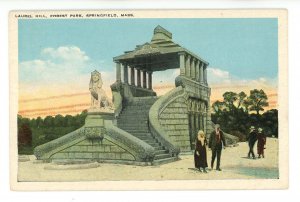 MA - Springfield. Forest Park, Laurel Hill, Mausoleum