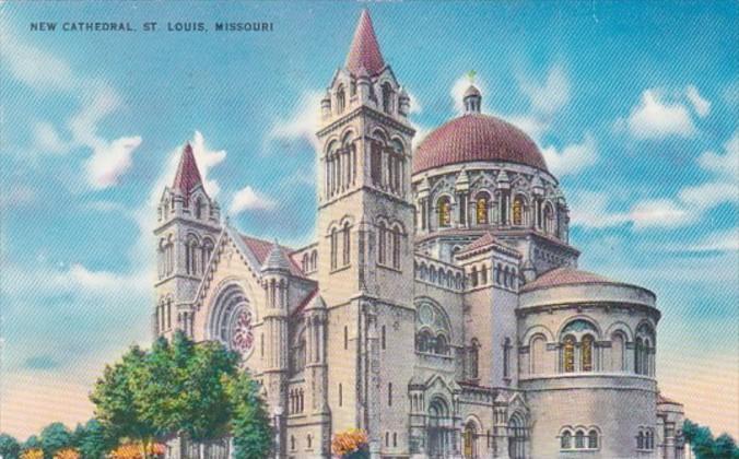 Missouri St Louis The New Cathedral 1954