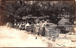 Fishing on the Walnut - Winfield, Kansas KS  